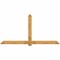 Ekena Millwork Eugene Rough Sawn Timber Gable Bracket, Western Red Cedar, 108"W x 54"H x 2"D x 6"F, 12/12 Pitch GBW108X54X0206EUG00RWR - alternate 1